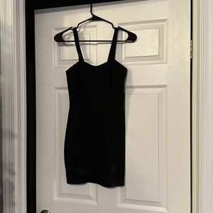 Black bodycon dress. Small
